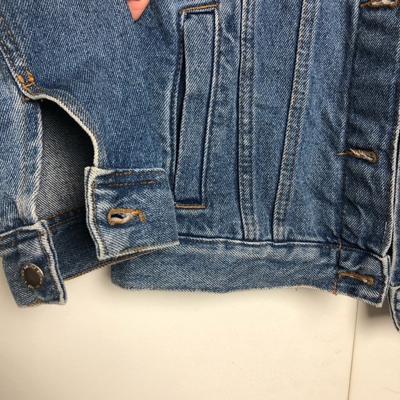 RIDE THE WAVE Custom Painted Denim Jacket - Picture 5 of 8